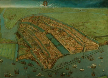 Bird’s-eye View of Amsterdam
